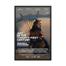 Load image into Gallery viewer, &quot;Friends &amp; Strangers&quot;: Cannupa Hanska Luger Framed Poster